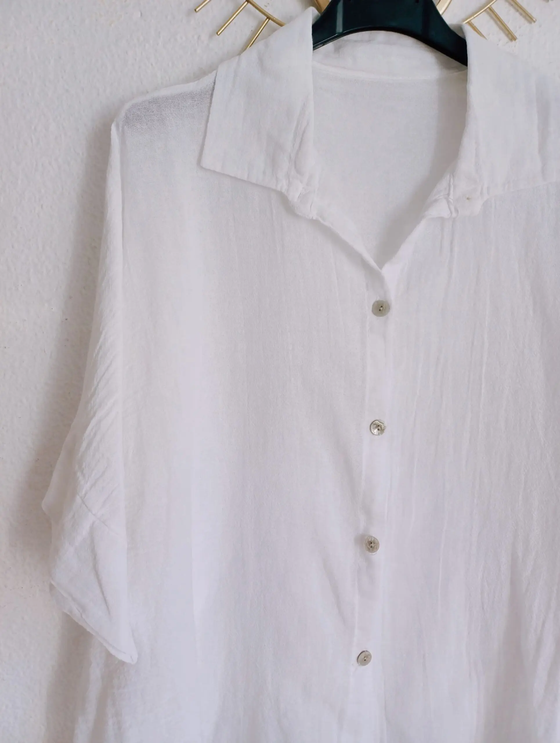 Camisa lino ibiza - Imagen 2