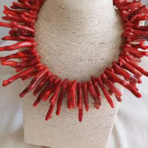 Collar coral glam