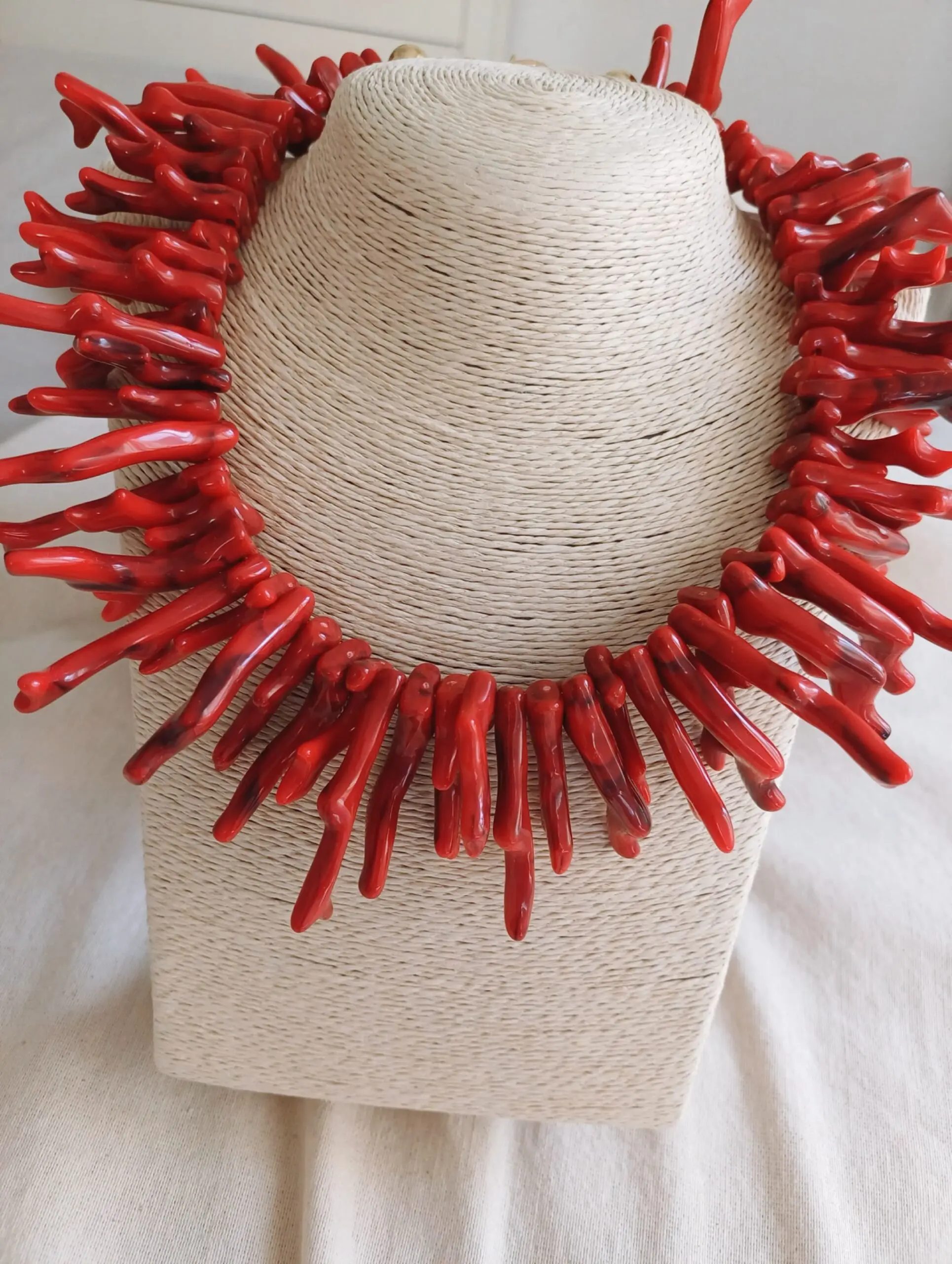Collar coral glam