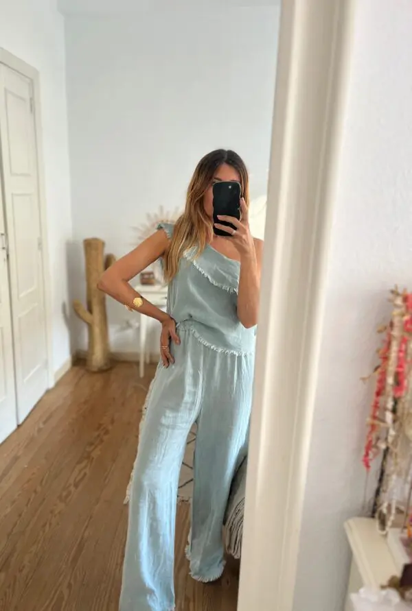 Pantalón Palma azul