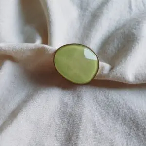 Anillo Carlota green