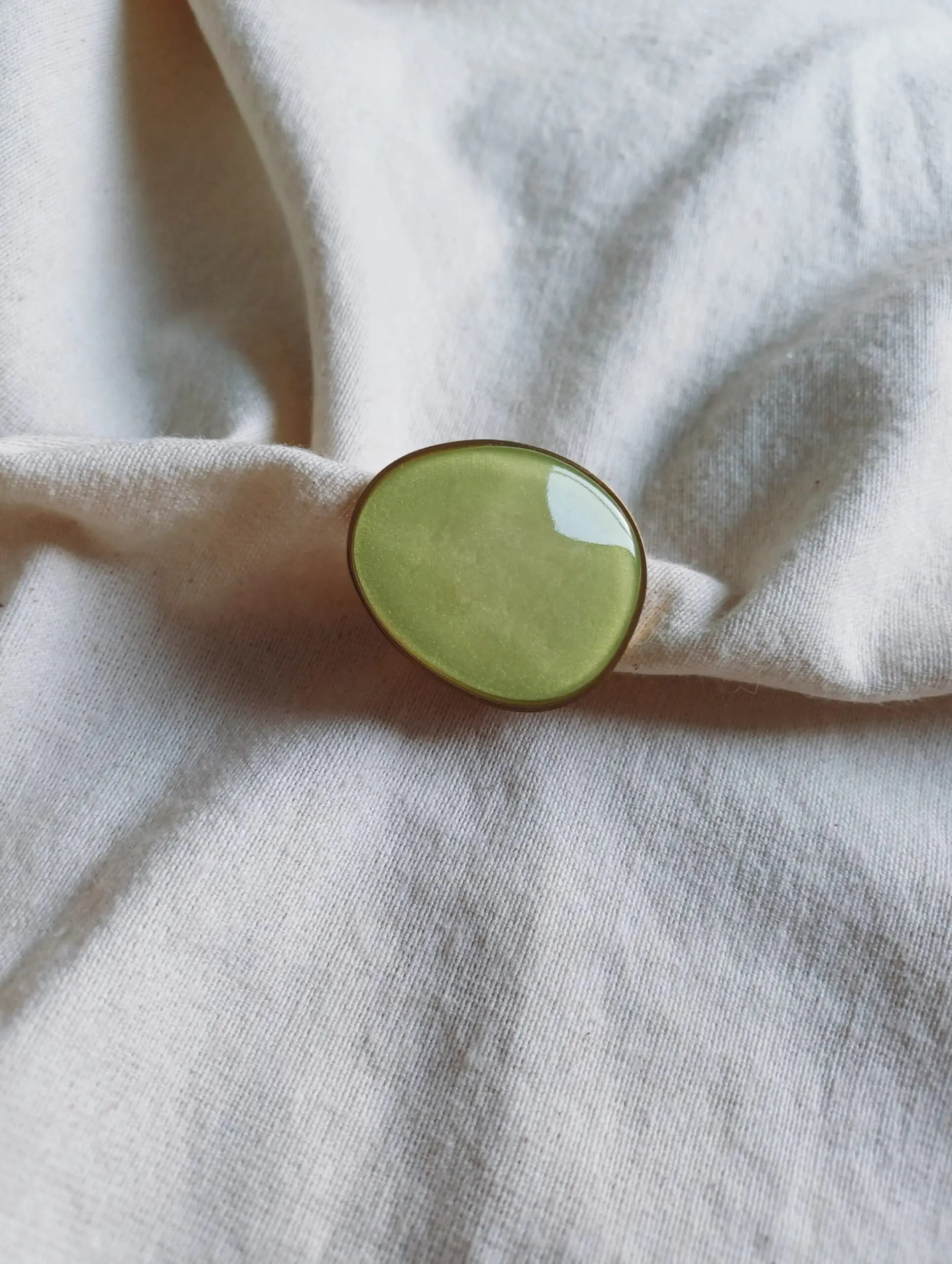 Anillo Carlota green