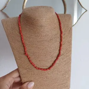 Collar corales fine
