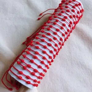 Pulsera hilo red