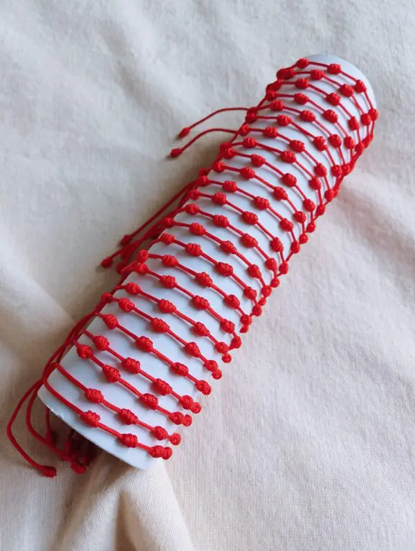Pulsera hilo red