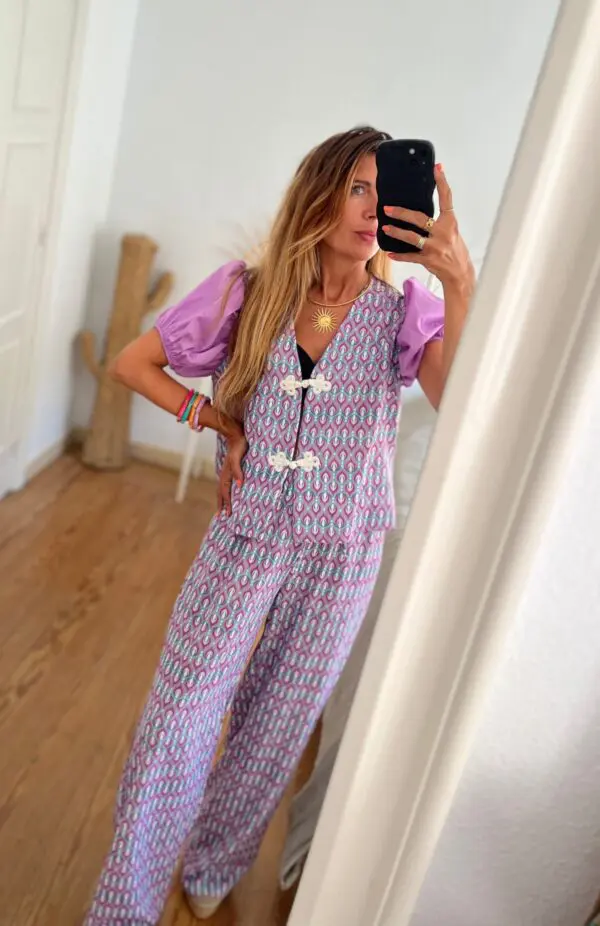 Conjunto Tenerife lila