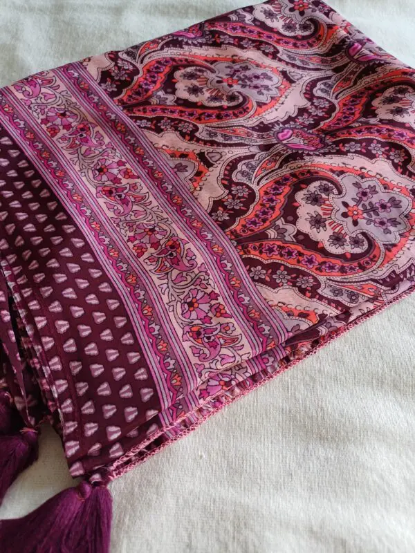 Pareo seda pink - Imagen 2