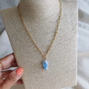 Collar pez marino