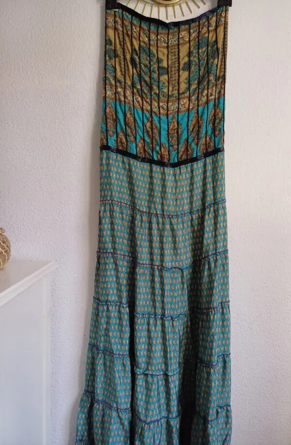 Vestido India azul