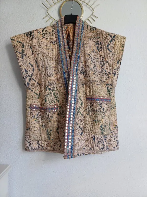 Chaleco jaipur azul