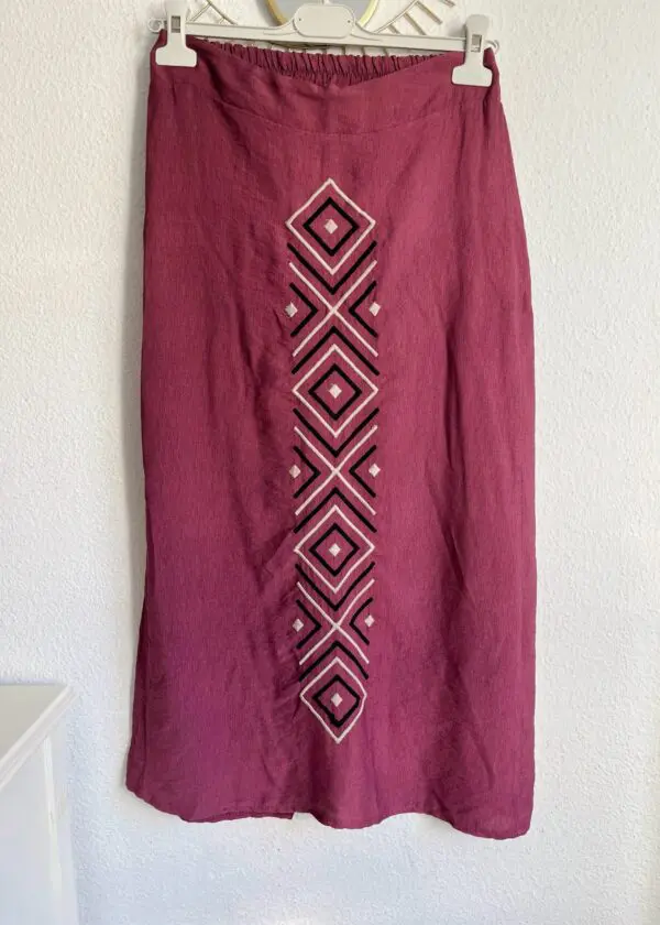 Conjunto azteca Marsala - Imagen 2