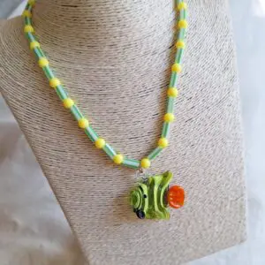 Collar pez marino