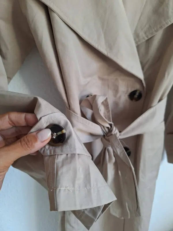 Gabardina beige - Imagen 3