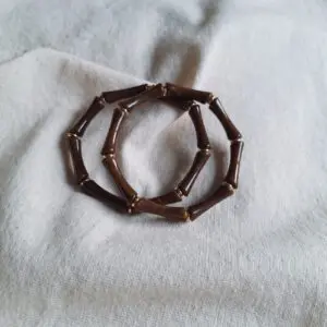 Pulsera nácar Brown golden