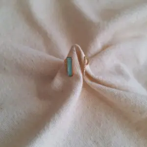 Anillo fine turquesa