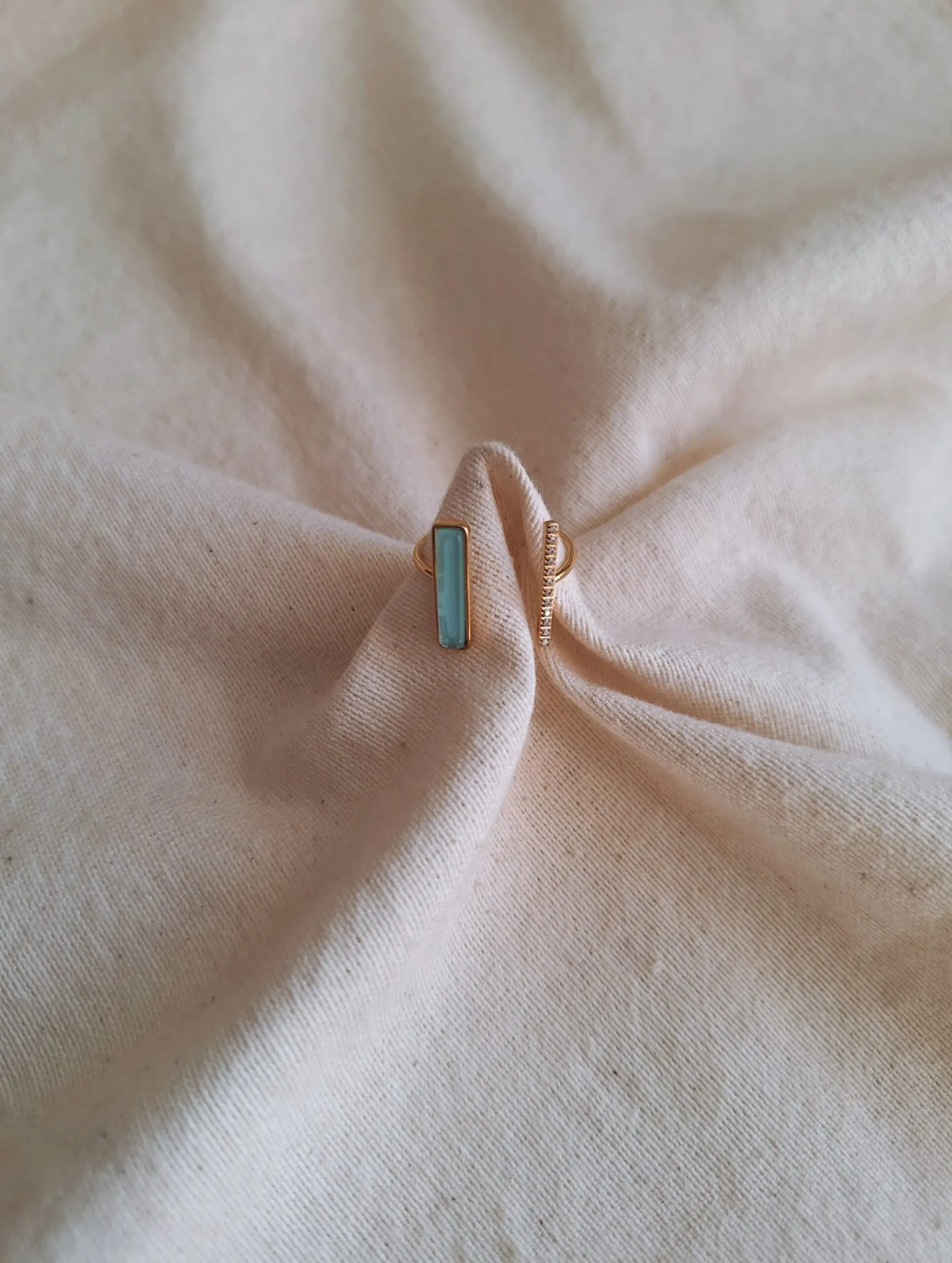 Anillo fine turquesa