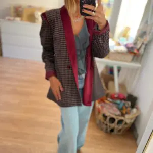 Blazer burgundy