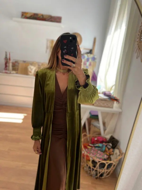 Vestido Milán marrón - Imagen 4