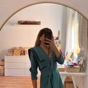 Traje Cayetana verde