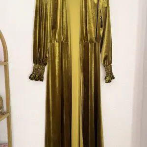 Abrigo Grace pistacho