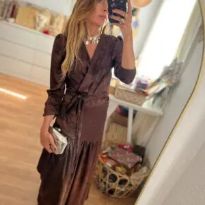 Vestido Zanzíbar marrón