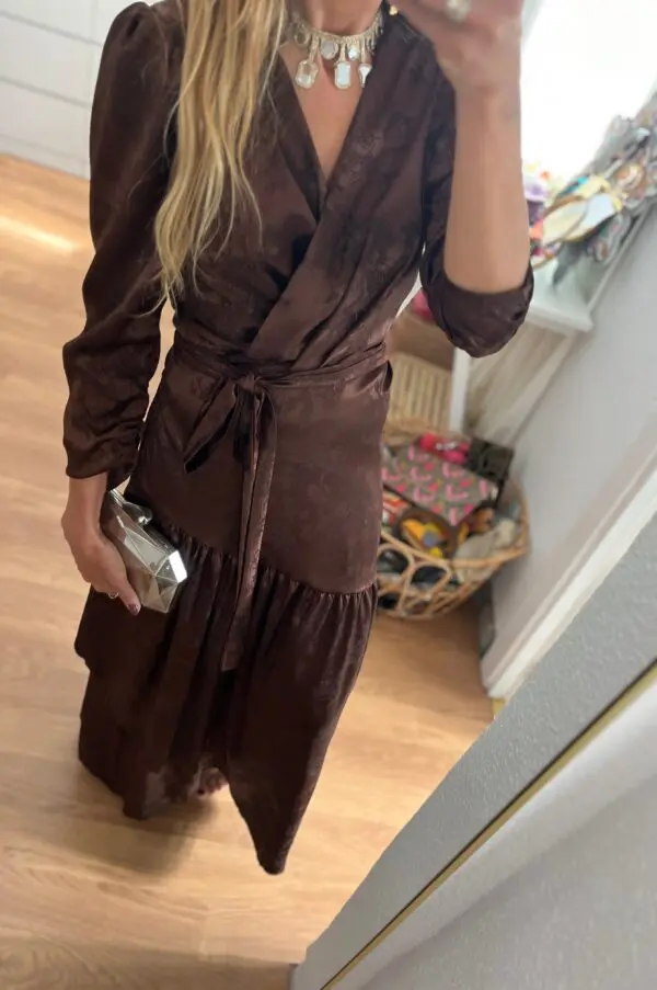 Vestido Zanzíbar marrón - Imagen 5
