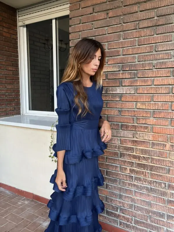 Vestido mokka marino - Imagen 3