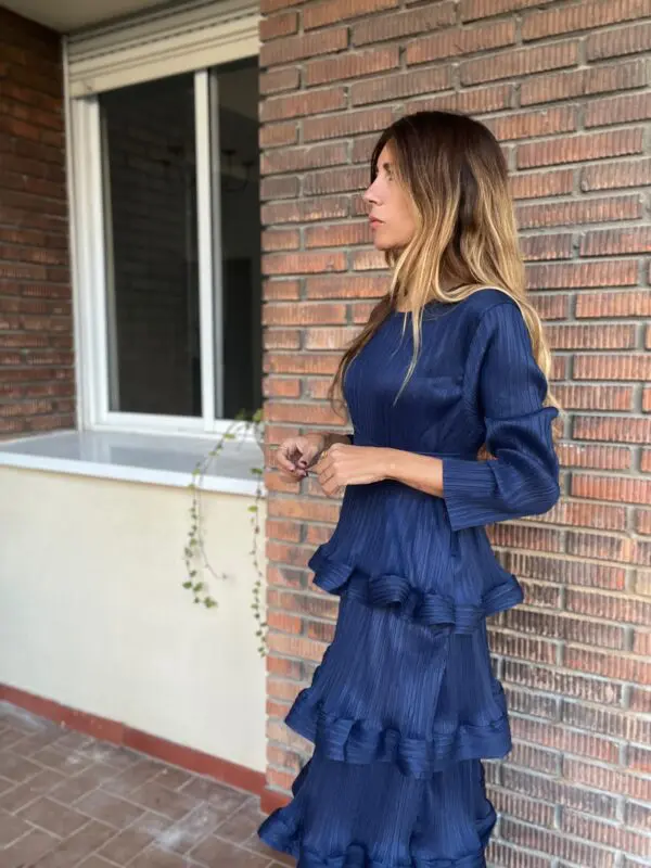 Vestido mokka marino - Imagen 2