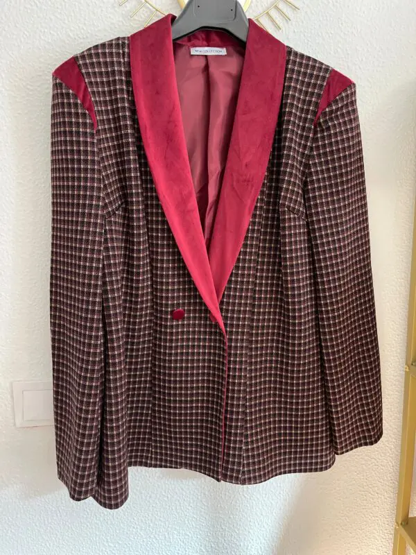Blazer burgundy - Imagen 5