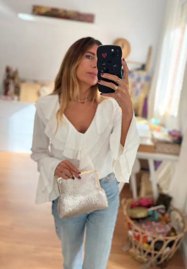 Blusa Bogotá blanca