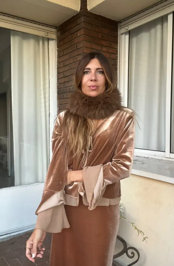 Chaqueta Golden terciopelo - Imagen 3