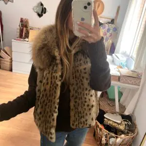 Chaleco Mía Animal print