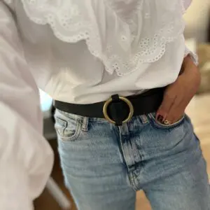 Cinturón Venecia negro