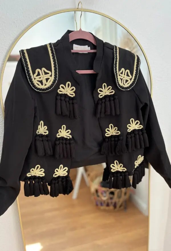 Chaqueta abril negra