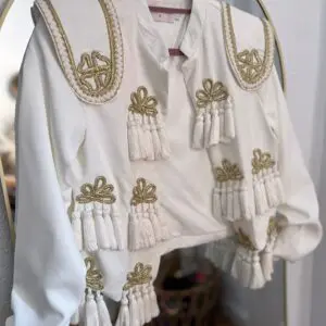 Chaqueta abril blanca