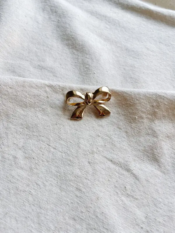Broche lazo gold