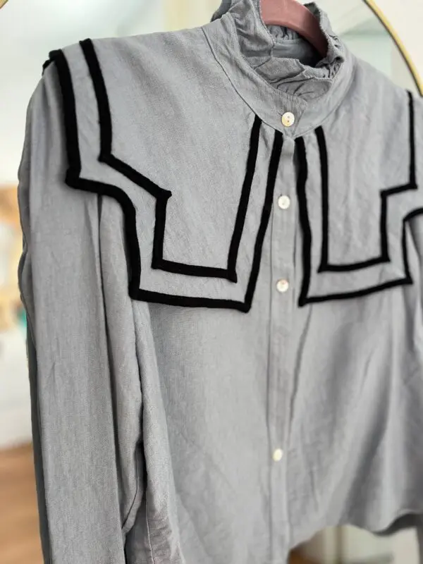 Blusa Jara gris - Imagen 2