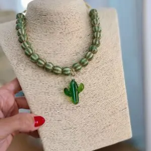 Collar cactus green