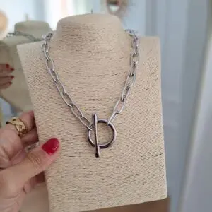 Collar Locked plata
