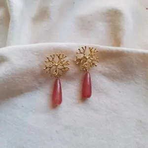 Pendientes Marino pink