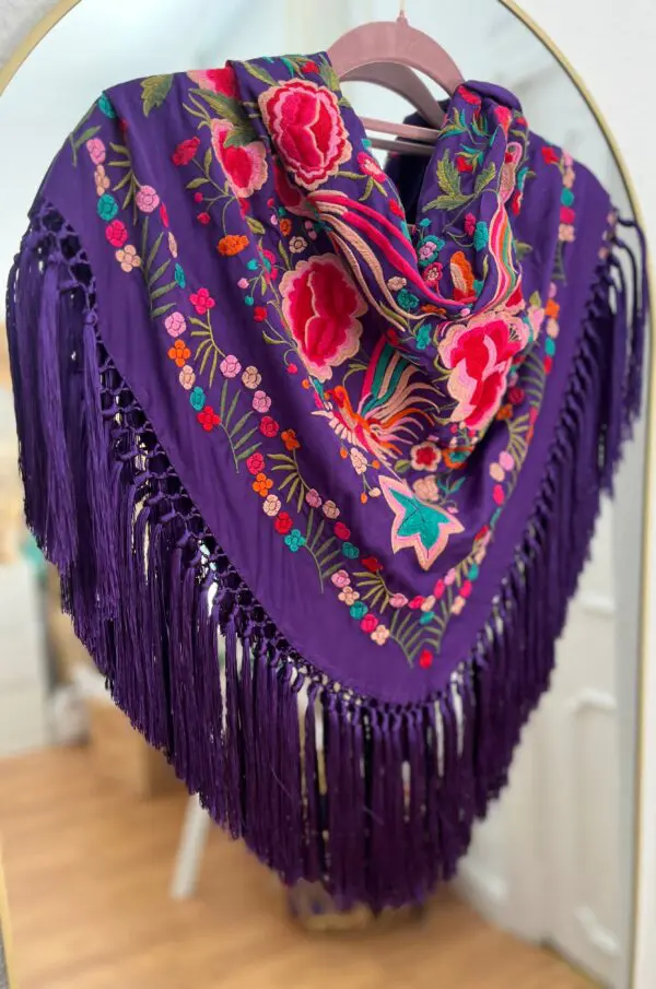 Mantoncillo Esperanza Morado - Imagen 4