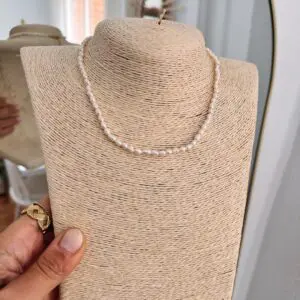 Collar perlas fine