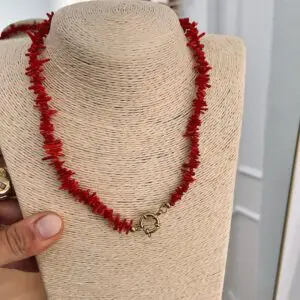 Collar corales Locked