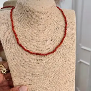 Collar corales fine
