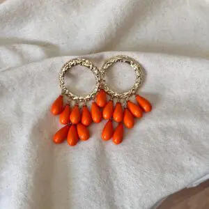Pendientes Orange maxi