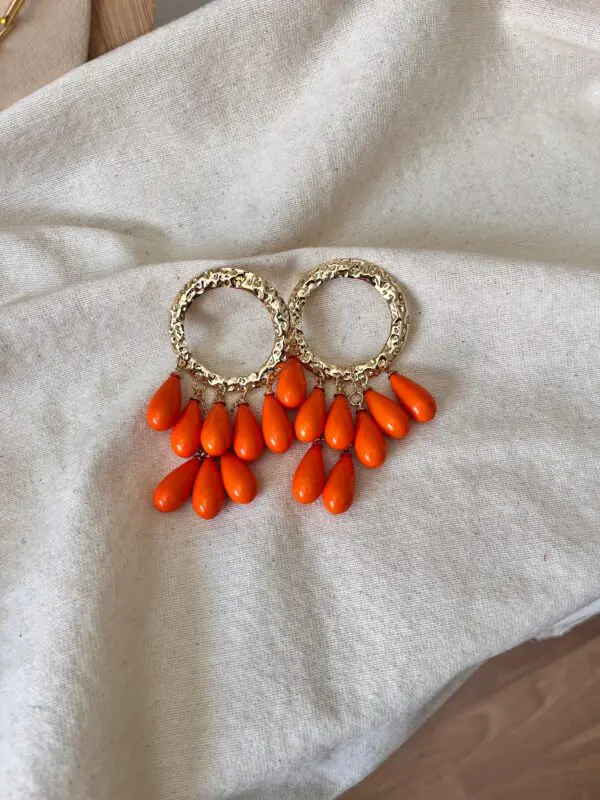 Pendientes Orange maxi