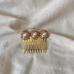 Peinecillo perlas Golden