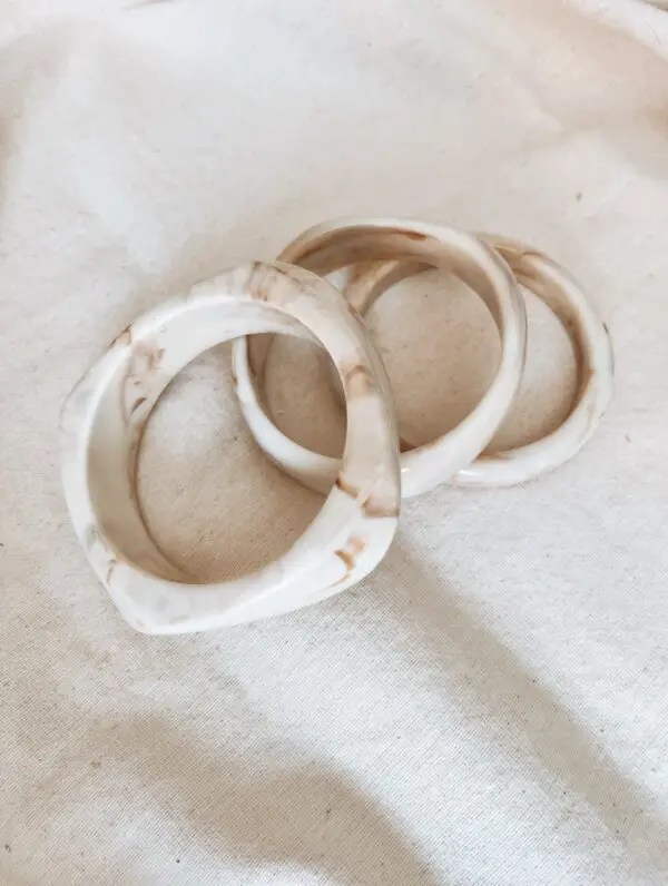 Pulseras Cream