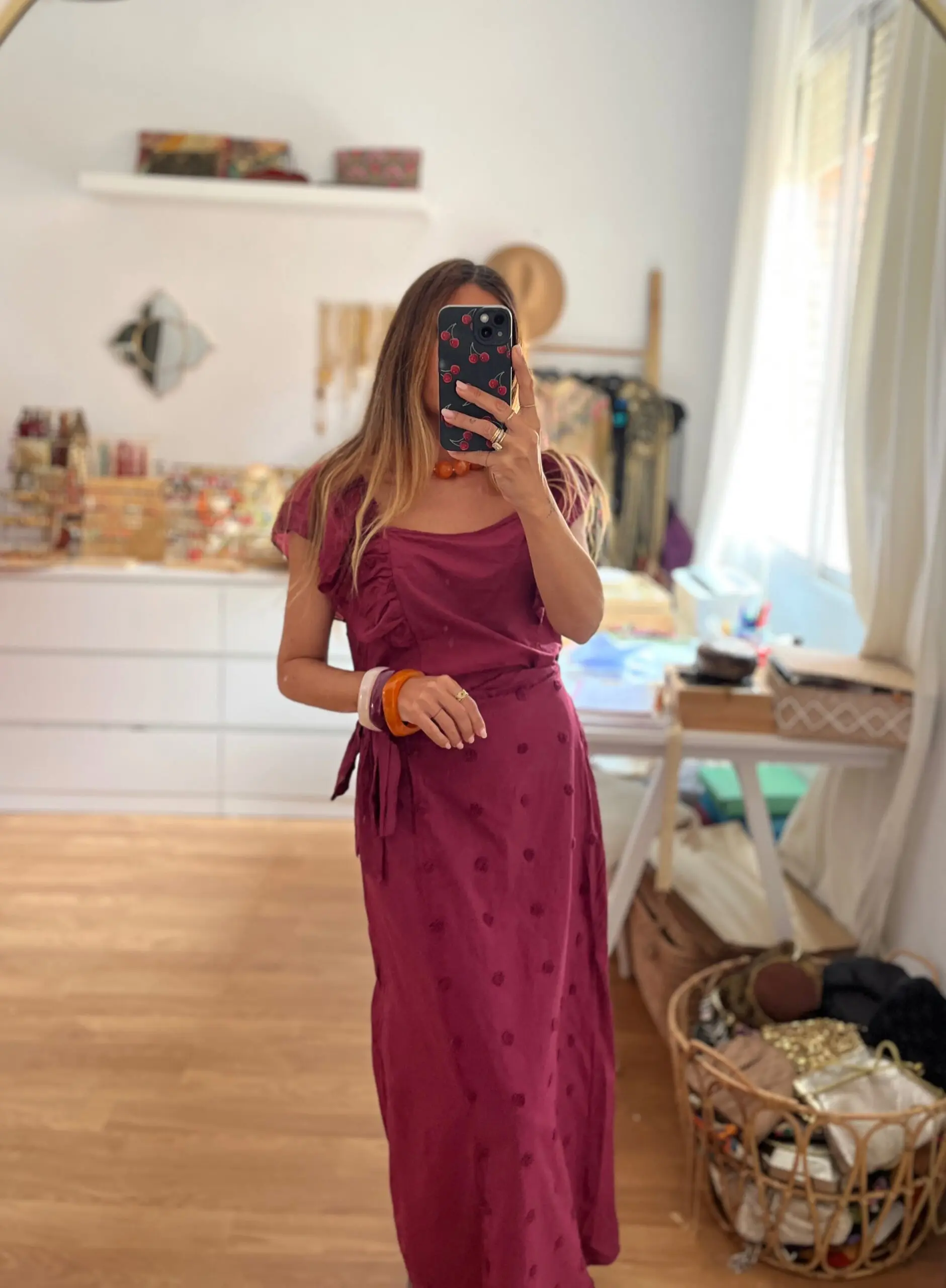 Conjunto plumeti cereza - Imagen 3