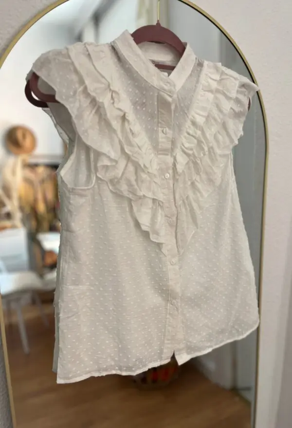 Blusa plumeti blanca